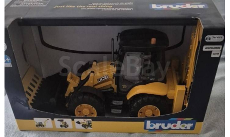 трактор Экскаватор JCB 5CX Bruder 1:16, масштабная модель, scale16