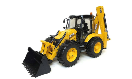 трактор Экскаватор JCB 5CX Bruder 1:16, масштабная модель, scale16