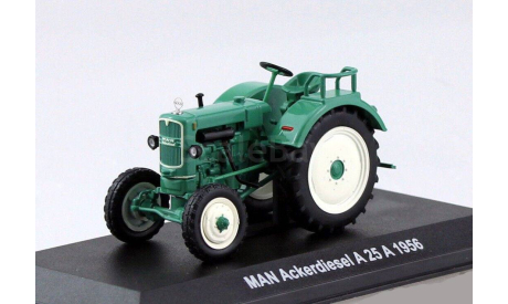 трактор MAN Ackerdiesel A 25 A 1956 IXO Altaya Hachette 1:43, масштабная модель, scale43