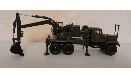 КраЗ 255Б1  ЭОВ-4421, масштабная модель, Наш Автопром, 1:43, 1/43