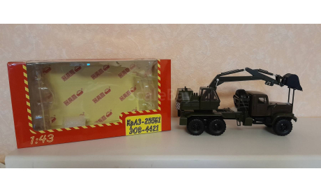 КраЗ 255Б1  ЭОВ-4421, масштабная модель, Наш Автопром, 1:43, 1/43