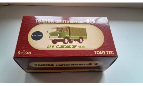 Isuzu elf, масштабная модель, TOMIKA, scale43