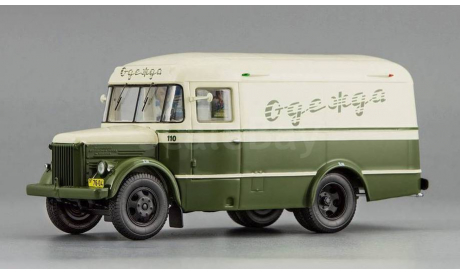 166102 - Павловский Автобус 661, фургон для перевозки одежды 1956, масштабная модель, DiP Models, scale43, ПАЗ