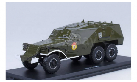 С 1-го рубля!!! 1157 - БТР-152К (хаки), масштабная модель, Start Scale Models (SSM), scale43