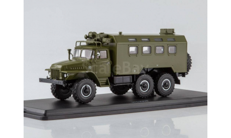 Кунг К-375 (УРАЛ-375) (хаки), масштабная модель, Start Scale Models (SSM), scale43