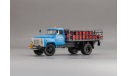 105355 - Автомобиль для транспортировки баллонов со сжиженным газом АСТБ-53-12 - 1992 г. РФ, масштабная модель, DiP Models, scale43