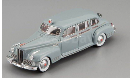 111031 - ЗИС-110А Скорая помощь, Москва 1949 г, масштабная модель, DiP Models, scale43