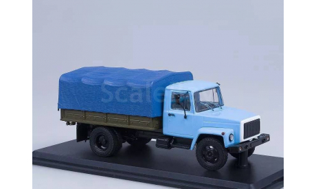 С 1-го рубля!!! 1152 - Горький-33073 (двигатель ЗМЗ-513), масштабная модель, ГАЗ, Start Scale Models (SSM), scale0