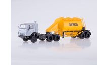 7032 - КАМАЗ-54112 с полуприцепом-муковозом АСП-25, масштабная модель, Start Scale Models (SSM), scale43