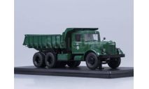 1082 - ЯАЗ-210Е самосвал, тёмно-зелёный /металл. рама, кузов, кабина/, масштабная модель, Start Scale Models (SSM), scale43