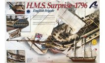 HMS SURPRISE МАСШТАБ 1:48, сборные модели кораблей, флота, scale48