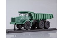 С 1-го рубля!!! L011 - МАЗ-530 карьерный самосвал (40 тонн), зелёный (металл. кабина, кузов, рама), масштабная модель, Start Scale Models (SSM), 1:43, 1/43
