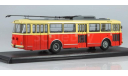 4044 - Троллейбус Skoda-9TR (красно-бежевый), масштабная модель, Start Scale Models (SSM), scale43, Škoda