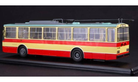 4042 - Троллейбус Skoda-14TR (красно-бежевый), масштабная модель, Škoda, Start Scale Models (SSM), scale43