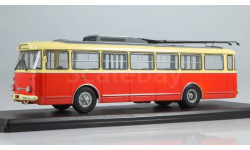 4044 - Троллейбус Skoda-9TR (красно-бежевый)