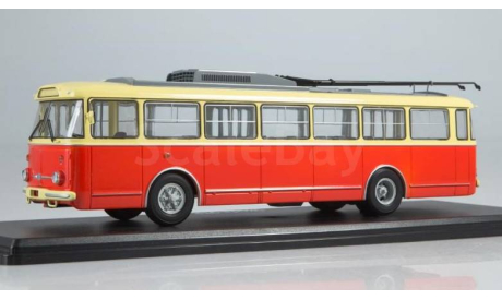 4044 - Троллейбус Skoda-9TR (красно-бежевый), масштабная модель, Škoda, Start Scale Models (SSM), scale43