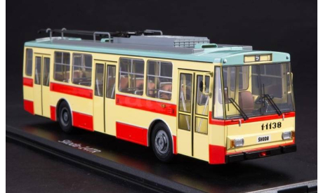 4042 - Троллейбус Skoda-14TR (красно-бежевый), масштабная модель, Škoda, Start Scale Models (SSM), scale43