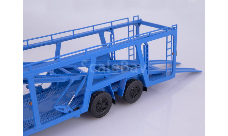 7052 - МАЗ-5432 с полуприцепом-автовозом 934410 (А908), масштабная модель, Start Scale Models (SSM), scale43