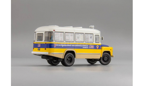 168502 - КАвЗ 685 1974г. «Передвижной Регистрационно-Экзаменационный Пункт ГАИ», масштабная модель, DiP Models, scale43