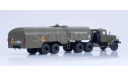 7026 - КрАЗ-258 с полуприцепом-цистерной ТЗ-22, хаки, масштабная модель, Start Scale Models (SSM), scale43