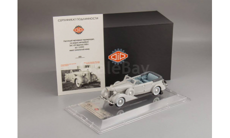 110202 - ЗИС 102 фаэтон - 1939 г., масштабная модель, DiP Models, scale43