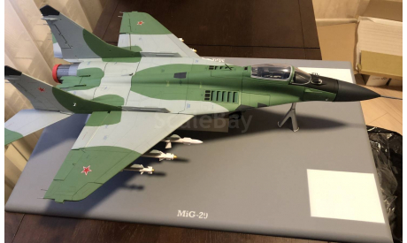 МИГ-29, масштаб 1:24, Деагостини, сборные модели авиации, scale24