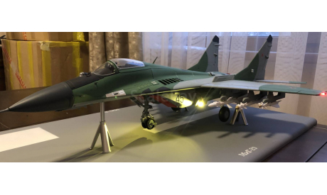 МИГ-29, масштаб 1:24, Деагостини, сборные модели авиации, scale24