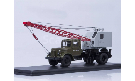 1164  -  Автокран К-51 (МАЗ-200), зеленый/серый, масштабная модель, Start Scale Models (SSM), scale43