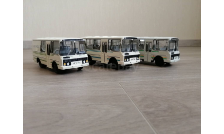 ПАЗ 3205-20 грузопассажирский, масштабная модель, Vector-Models, scale43