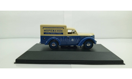 Москвич 400-420К фургон ’Мороженное’, масштабная модель, ICV, scale43