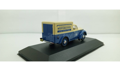 Москвич 400-420К фургон ’Мороженное’, масштабная модель, ICV, scale43
