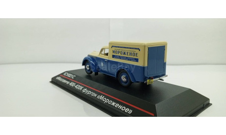Москвич 400-420К фургон ’Мороженное’, масштабная модель, ICV, scale43