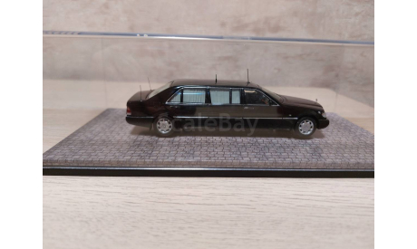 ГОН Mercedes  Benz s500 pulman Guard w140 Ельцин, масштабная модель, Mercedes-Benz, DiP Models, 1:43, 1/43