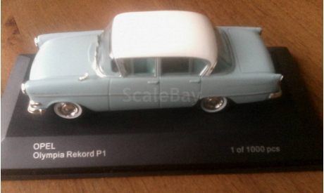 Opel Olimpia Rekord P1, масштабная модель, 1:43, 1/43, WhiteBox