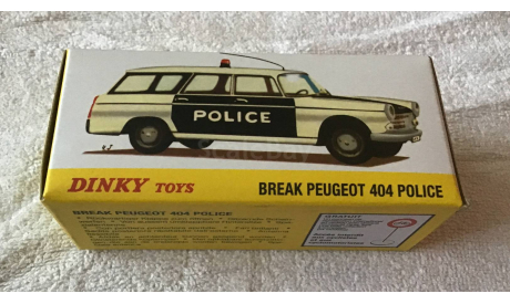 DINKY TOYS. ATLAS. ФРАНЦИЯ. СЕРИЯ. 1:43.PEUGEOT, масштабная модель, 1/43