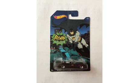 HOT WHEELS. BATMAN. BATMOBILE, масштабная модель, BATMOMILE, Mattel Hot Wheels, 1:64, 1/64