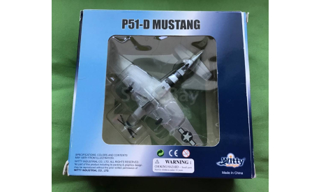 WITTY WINGS. P 51D. MUSTANG.1:72. САМОЛЁТ. МЕТАЛЛ ., масштабные модели авиации, scale72