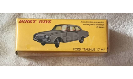 DINKY TOYS. ATLAS. FORD. TAUNUS. 17M.  1/43, масштабная модель, scale43