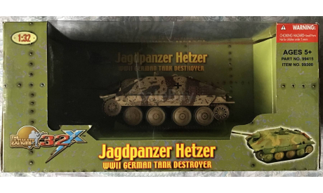 ТАНК. HETZER. WWII. ГЕРМАНИЯ. 1:32, масштабные модели бронетехники, 21 CENTURY TOYS, scale32