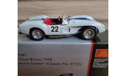 CMC. FERRARI 250 TESTA ROSSA 1958. PONTON FENDER. 1:18