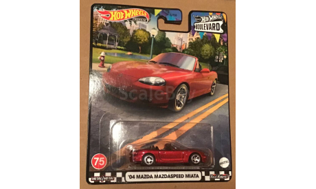 HOT WHEELS. MAZDA. PREMIUM. 75, масштабная модель, Mattel Hot Wheels, scale64