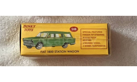 DINKY TOYS. ATLAS. FIAT.  1800. ST.WAGON. 548, масштабная модель, scale0