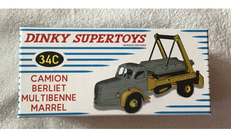 DINKY TOYS. ATLAS. CAMION BERLIET.  SUPERTOYS. 34C. 1/50, масштабная модель, scale50