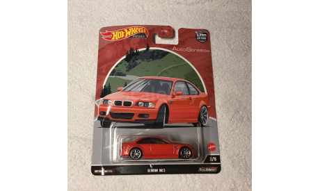 HOT WHEELS. PREMIUM. BMW M3. AUTO STRASSE, масштабная модель, Mattel Hot Wheels, scale64