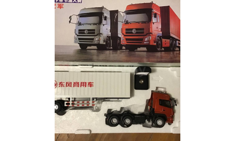 DONGFENG. CHINA. КОНТЕЙНЕРОВОЗ. 1:32. ФИРМЕННЫЙ ЗНАЧОК, масштабная модель, scale32