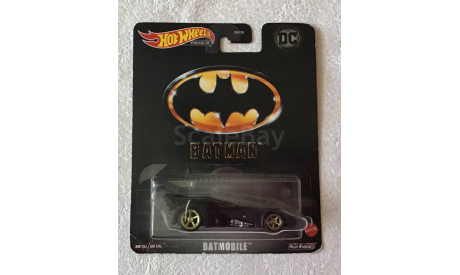 HOT WHEELS. BATMAN. BATMOBILE. PREMIUM, масштабная модель, Mattel Hot Wheels, scale64, BATMOMILE