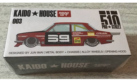 KAIDO HOUSE. MINI GT. DATSUN. JAPAN.003, масштабная модель, scale64