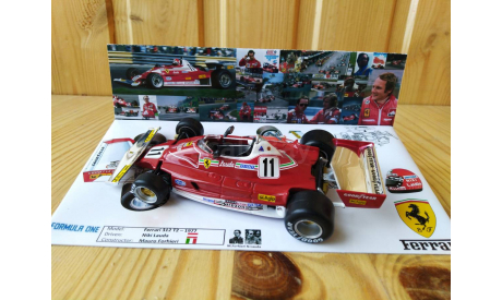 Ferrari 312T2 Niki Lauda Чемпион 1977, масштабная модель, Centauria, scale43