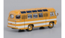 ПАЗ-672 Охра, белые полосы, масштабная модель, 1:43, 1/43, Classicbus