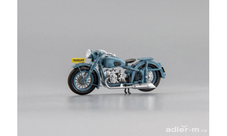 ММЗ/ИМЗ М-72 1947 г. ’Милиция’, масштабная модель мотоцикла, scale43, DiP Models